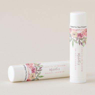 Love is in Bloom Modern Bridal Shower Lip Balm