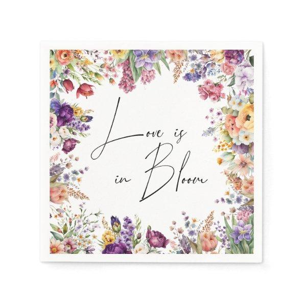 Love Is In Bloom Spring  Napkins