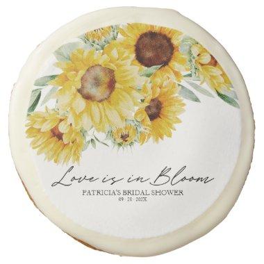 Love Is In Bloom Sunflower  Sugar Cookie