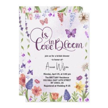 love is in bloom wildflower spring