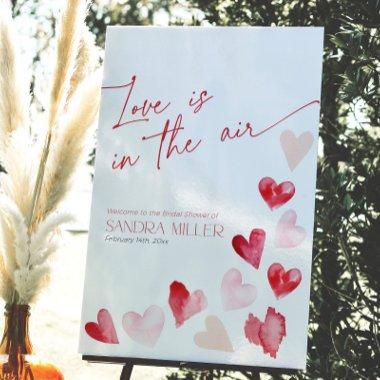 Love is in the Air Valentine  Welcome Foam Board