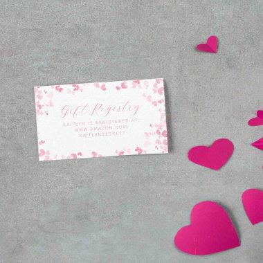 Love Is In The Air Valentine's Day Bridal Shower Enclosure Invitations