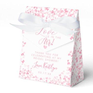 Love Is In The Air Valentine's Day Bridal Shower Favor Boxes