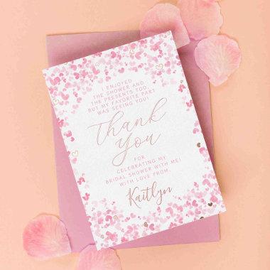 Love Is In The Air Valentine's Day Bridal Shower Foil Invitations