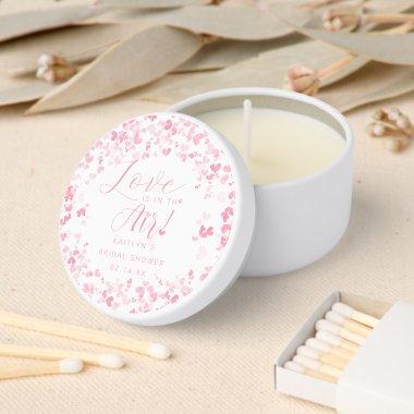 Love Is In The Air Valentine's Day  Mini Candle Favors