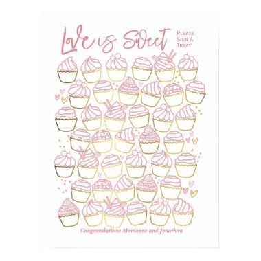 Love is Sweet  Engagement Guest Book