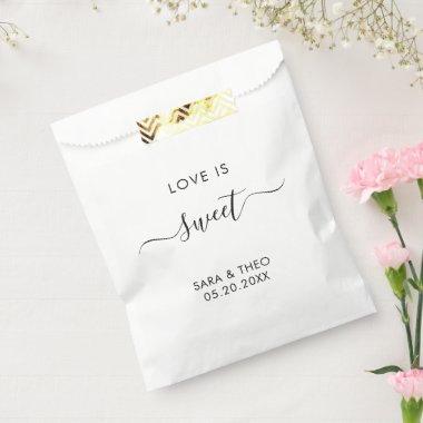 Love is Sweet Bridal Shower Gifts for Guest Custom Favor Bag