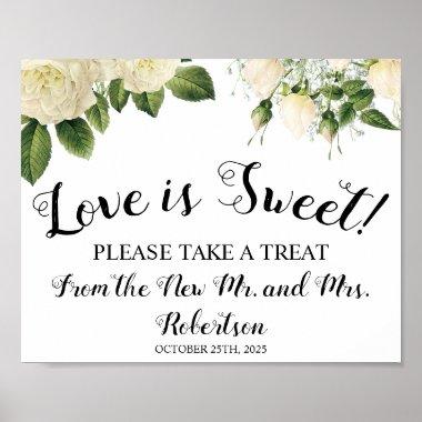 Love is Sweet Bridal Shower Wedding Sign