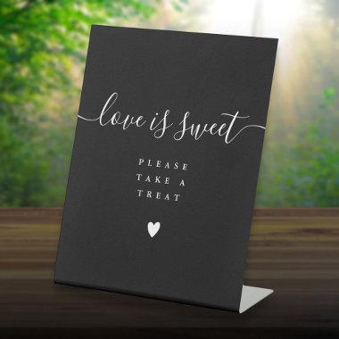 Love Is Sweet Please Take A Treat Favor Pedestal Sign