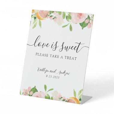 Love is Sweet Please take a Treat Sign