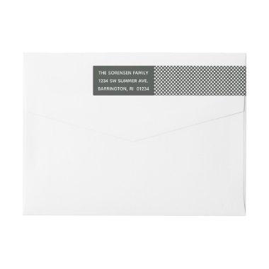 Love & Joy Holiday Envelope Wrap Around Label