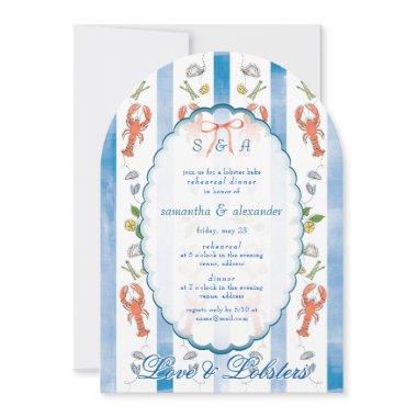 Love & Lobster Coquette Wedding Rehearsal Dinner