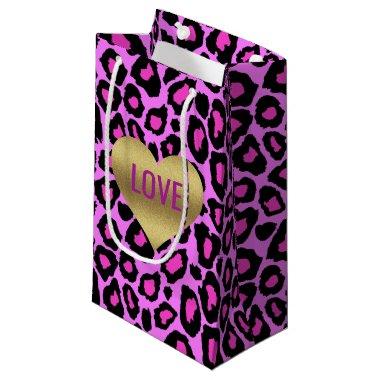 Love Pink & Purple Lingerie Personal Shower Party Small Gift Bag