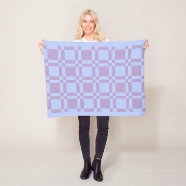 Love Purple BABY Quilt Shower Party Fleece Blanket
