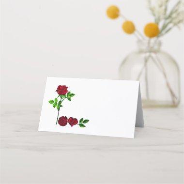 LOVE - Romantic Hand-Painted Rose Place