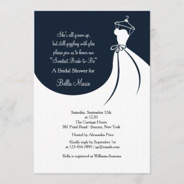 Love the Dress Bridal Shower Invitations