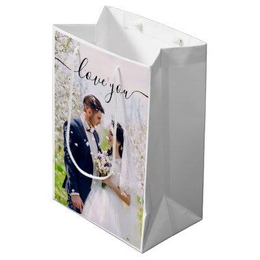 Love You Photo Gift Bag