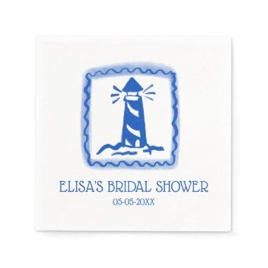 LoveNotes from Sea Lighthouse CUSTOM  Napkins