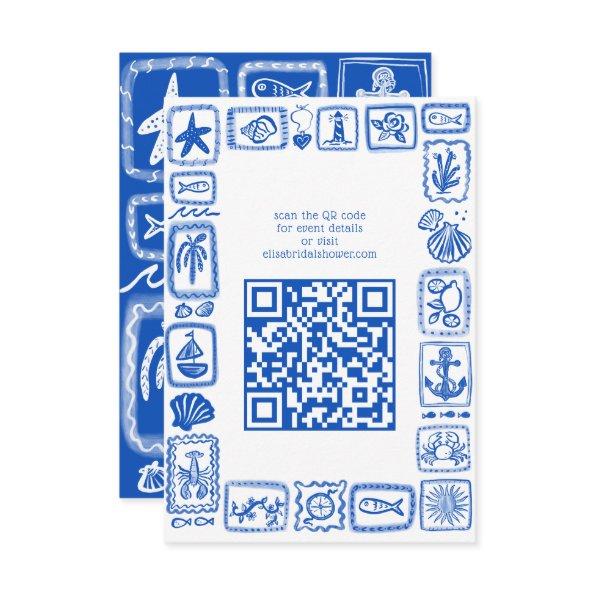LoveNotes from Sea Modern CUSTOM QR  Enclosure