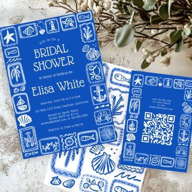 LoveNotes from Sea Modern CUSTOM QR  Enclosure