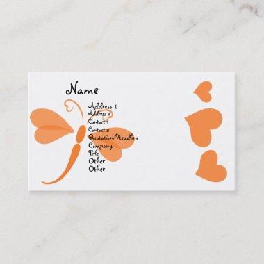 Loverly Dragonfly Business Invitations