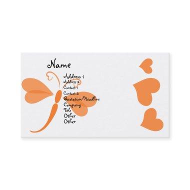 Loverly Dragonfly Business Invitations