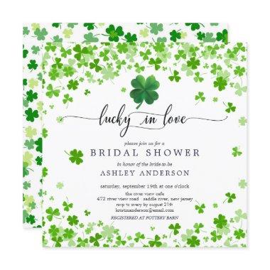 Lucky in Love 4 Leaf Clover  Invitat