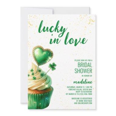 Lucky in Love Bridal Shower Invitations