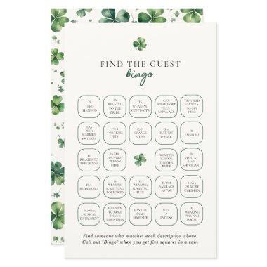 Lucky in Love Find The Guest Bingo Game