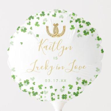 Lucky In Love St. Patrick's Day  Balloon