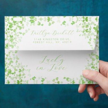 Lucky In Love St. Patrick's Day  Envelope