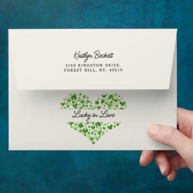 Lucky In Love St. Patrick's Day  Envelope