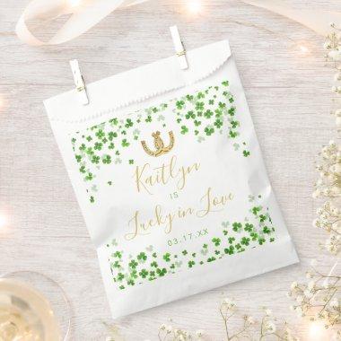 Lucky In Love St. Patrick's Day Bridal Shower Favor Bag