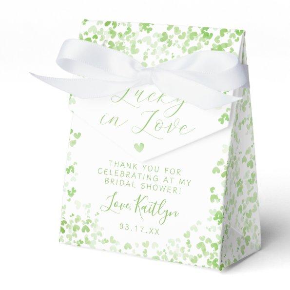 Lucky In Love St. Patrick's Day Bridal Shower Favor Box