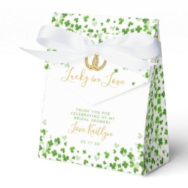 Lucky In Love St. Patrick's Day Bridal Shower Favor Boxes