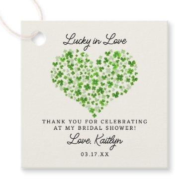 Lucky In Love St. Patrick's Day  Favor Tags