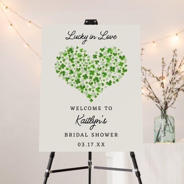 Lucky In Love St. Patrick's Day  Foam Board