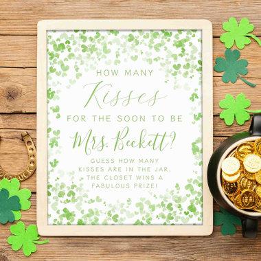 Lucky In Love St. Patrick's Day Bridal Shower Game Poster