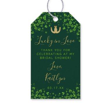 Lucky In Love St. Patrick's Day  Gift Tags