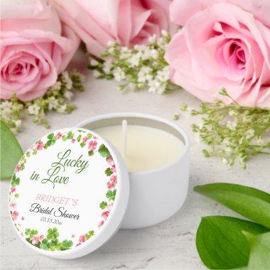 Lucky in Love St. Patrick's Day  Mini Candle Favors
