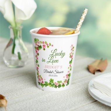 Lucky in Love St. Patrick's Day  Paper Cups