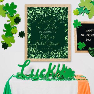 Lucky In Love St. Patrick's Day Bridal Shower Poster