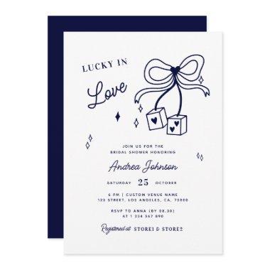 Lucky in Love Vegas Dice Casino Bow
