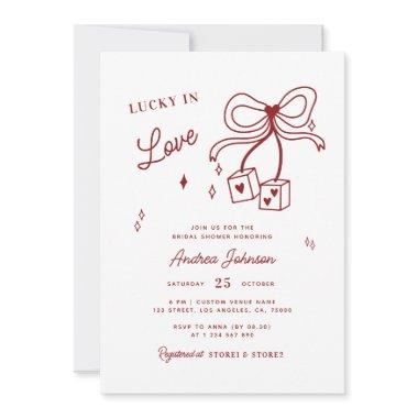Lucky in Love Vegas Dice Casino Bow