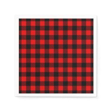 Lumberjack Buffalo Plaid Paper Napkins