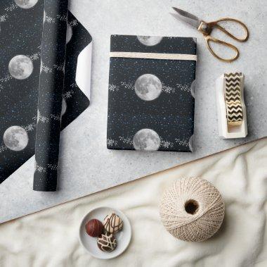 Lunar Wedding Wrapping Paper