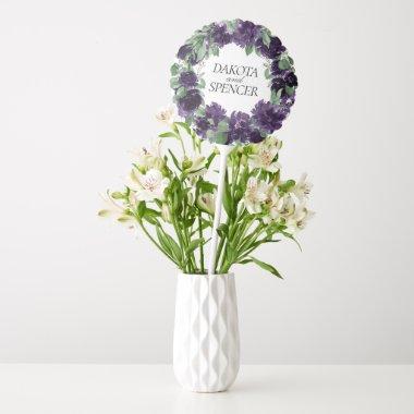 Lush Blossoms | Purple and Pink Rose Bouquet Balloon