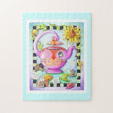 MAD ABOUT TEA PARTY JIGSAW PUZZLE