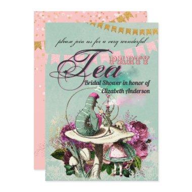 Mad Hatter Alice Vintage Tea Party