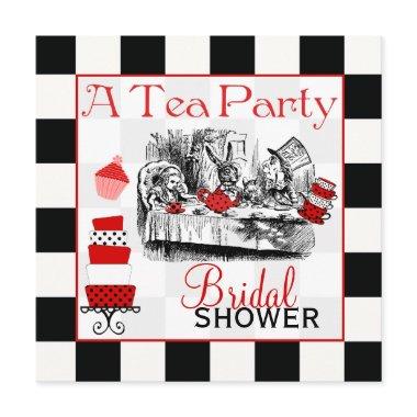 Mad Hatter Bridal Shower Invite